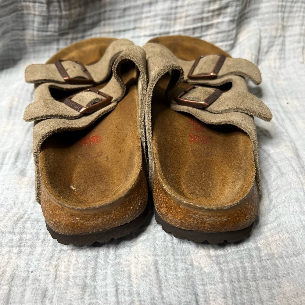 Birkenstock Arizona Vintage High Arch Footbed Suede Sandals - Picture 3 of 7